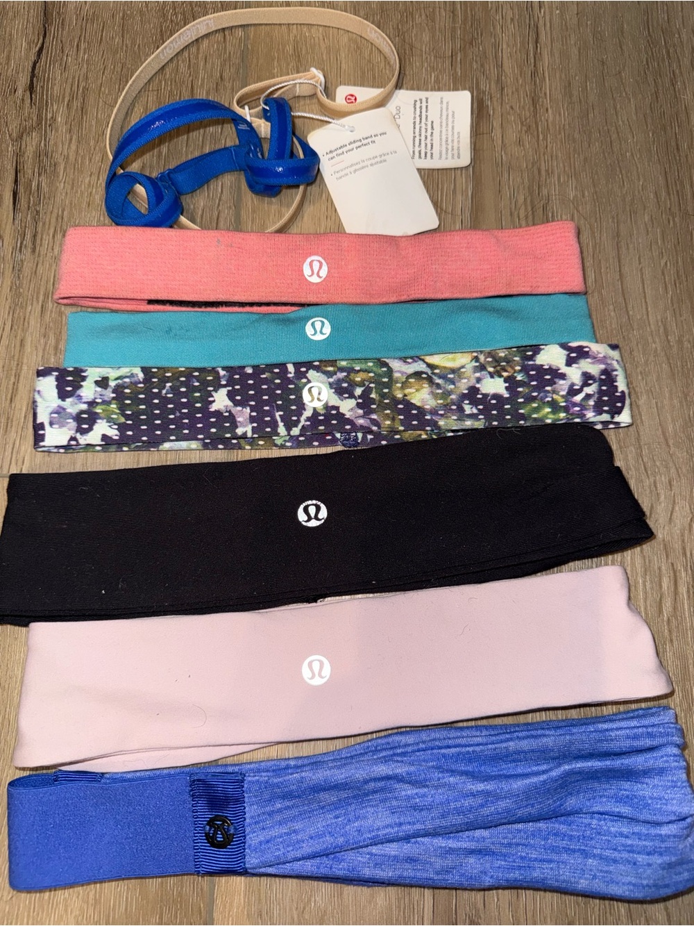 Set of 8 Women’s Lululemon Workout Headbands All Colors LOT